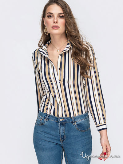 Блуза Dressa, цвет мультиколор