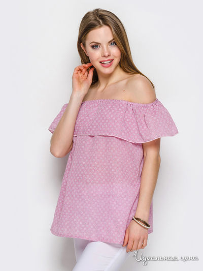 Блуза Dressa, цвет розовый