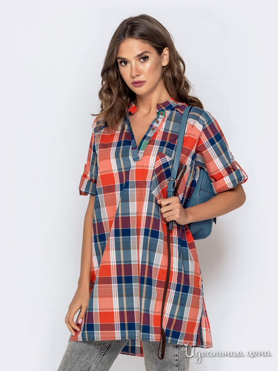 Блуза Dressa, цвет оранжевый