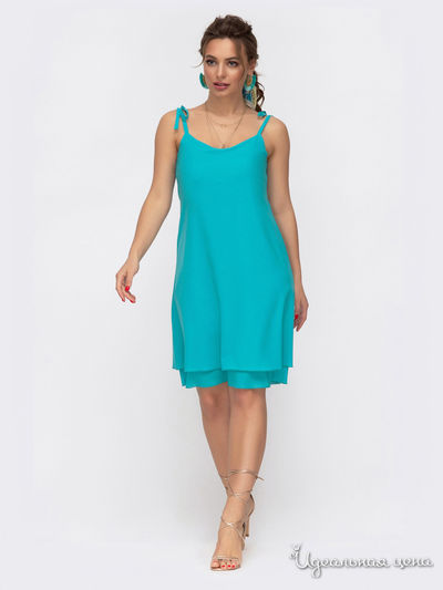 Сарафан Dressa, цвет голубой