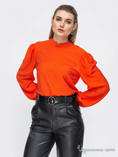 Блуза Dressa, цвет коралловый