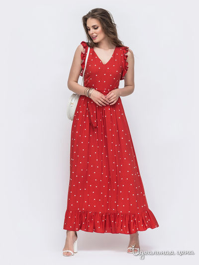 Сарафан Dressa, цвет терракотовый