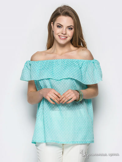 Блуза Dressa, цвет голубой