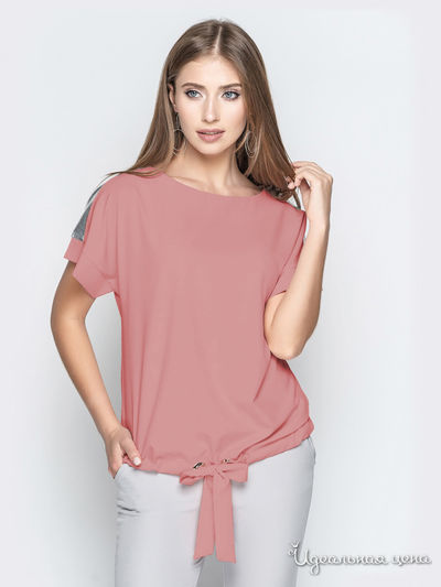 Блуза Dressa, цвет светло-розовый