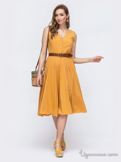 Сарафан Dressa, цвет желтый
