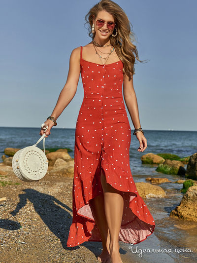 Сарафан Dressa, цвет терракотовый
