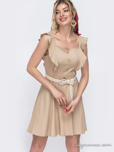 Сарафан Dressa, цвет бежевый