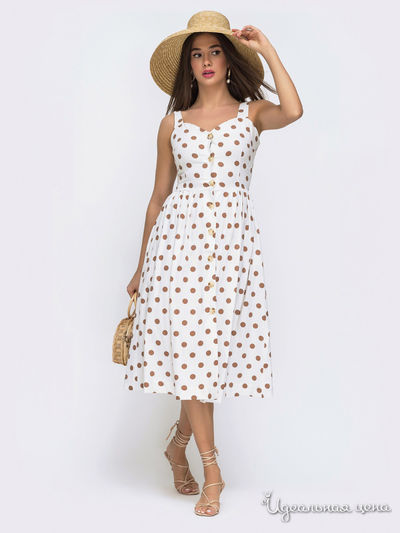 Сарафан Dressa, цвет белый