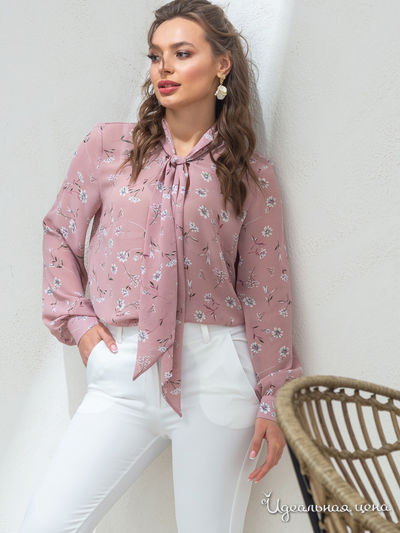 Блуза Dressa, цвет светло-розовый