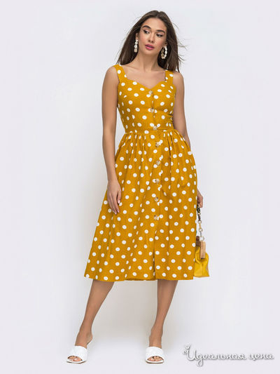 Сарафан Dressa, цвет желтый