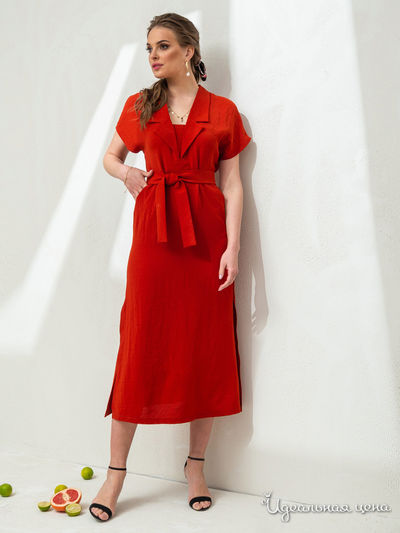 Платье Dressa, цвет терракотовый