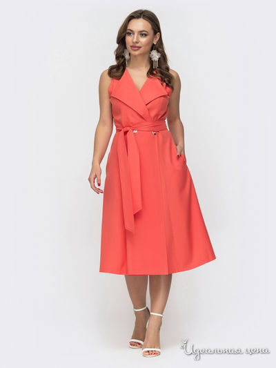 Сарафан Dressa, цвет коралловый