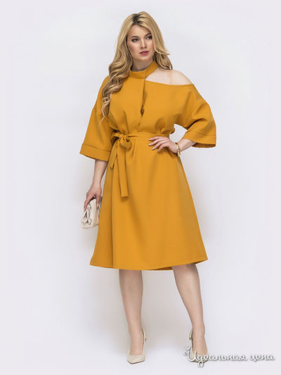 Платье Dressa, цвет желтый
