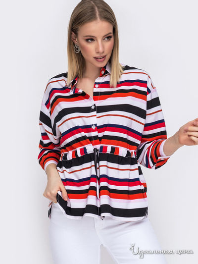 Блуза Dressa, цвет красный