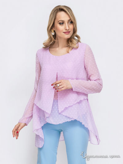 Блуза Dressa, цвет фиолетовый