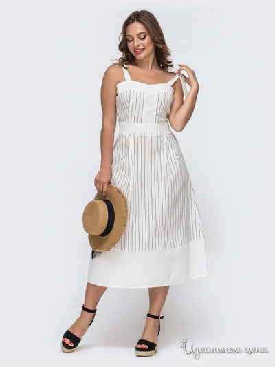 Сарафан Dressa, цвет молочный