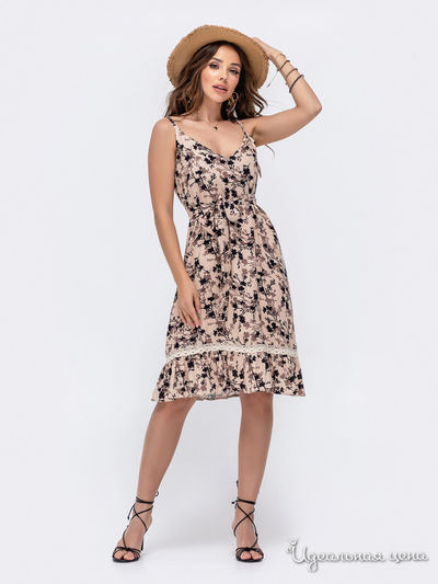 Сарафан Dressa, цвет бежевый