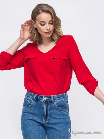 Блуза Dressa, цвет красный