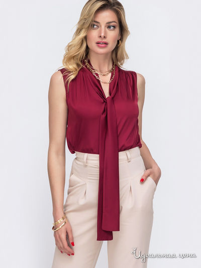 Блуза Dressa, цвет красный