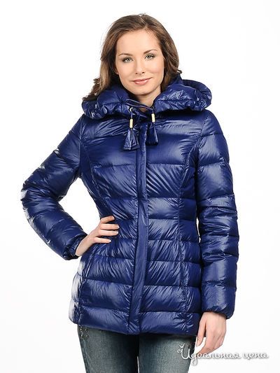 Пуховик Ferre&Cavalli, цвет цвет синий