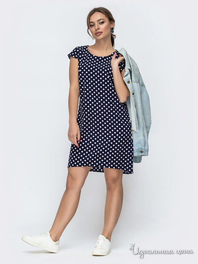 Платье Dressa, цвет темно-синий