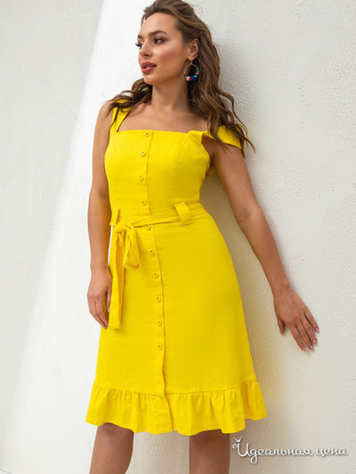 Платье Dressa, цвет желтый