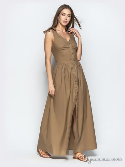 Платье Dressa, цвет коричневый