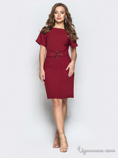 Платье Dressa, цвет бордовый