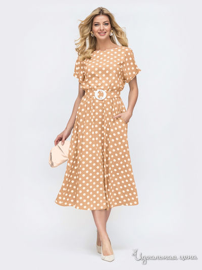 Платье Dressa, цвет бежевый