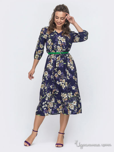 Платье Dressa, цвет темно-синий