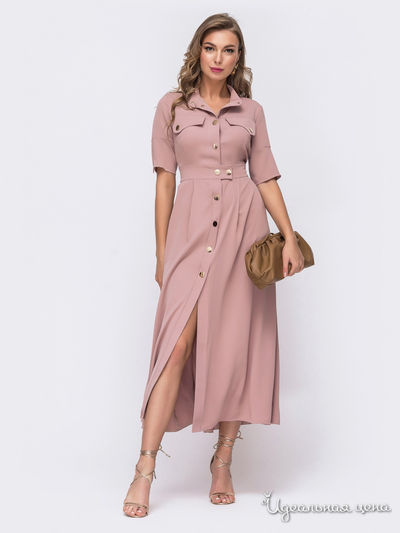 Платье Dressa, цвет светло-розовый