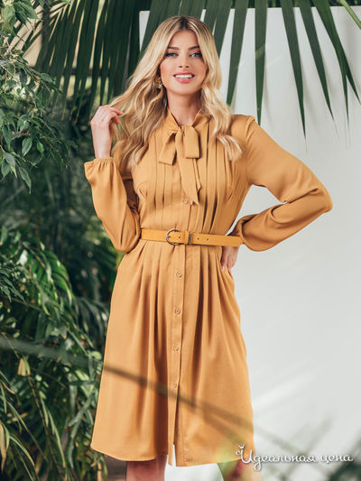 Платье Dressa, цвет желтый