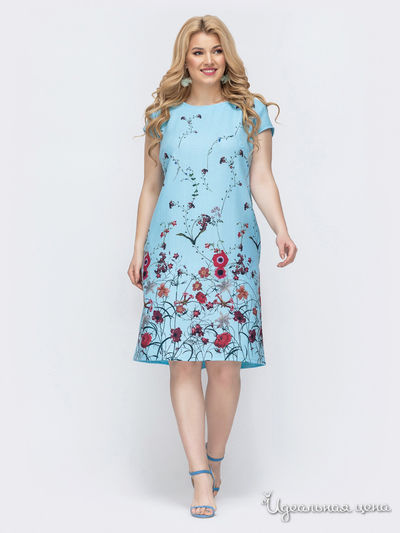 Платье Dressa, цвет голубой