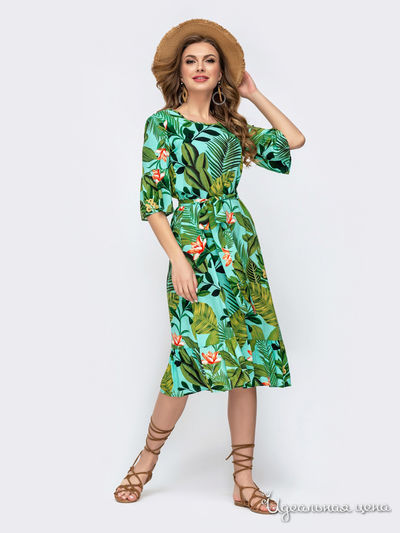 Платье Dressa, цвет бирюзовый