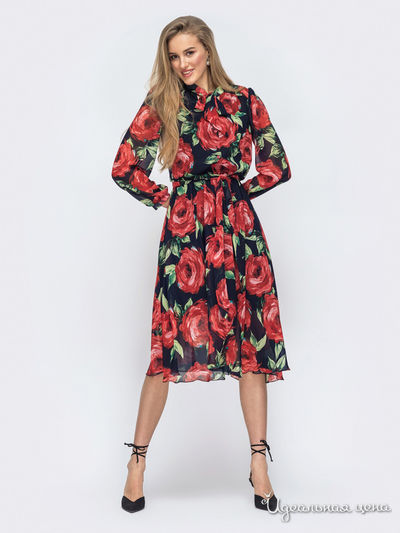 Платье Dressa, цвет мультиколор