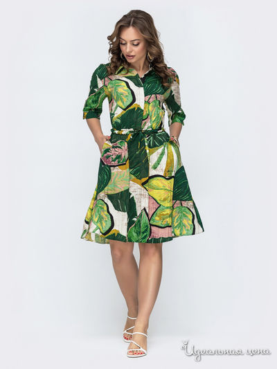 Платье Dressa, цвет зеленый