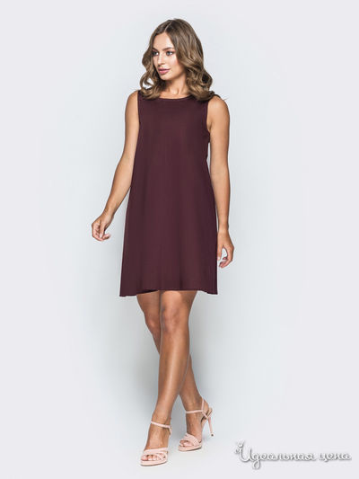 Платье Dressa, цвет бордовый