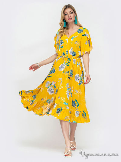 Платье Dressa, цвет желтый