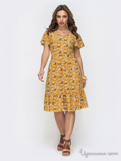 Платье Dressa, цвет желтый