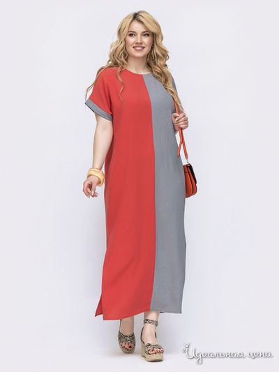 Платье Dressa, цвет коралловый