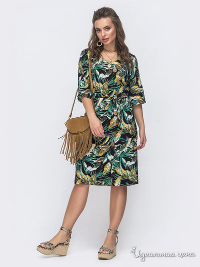 Платье Dressa, цвет зеленый