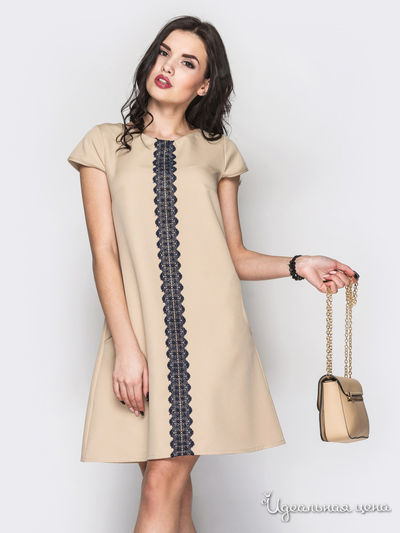 Платье Dressa, цвет бежевый