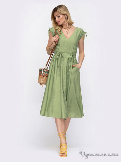Платье Dressa, цвет зеленый