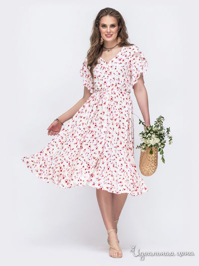 Платье Dressa, цвет белый