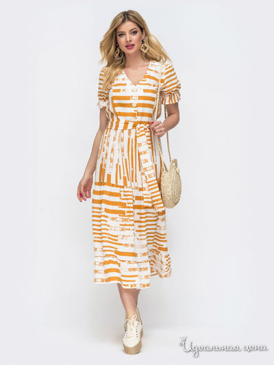 Платье Dressa, цвет желтый