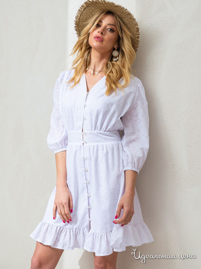 Платье Dressa, цвет белый