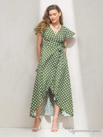 Платье Dressa, цвет хаки