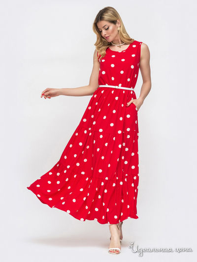 Платье Dressa, цвет красный