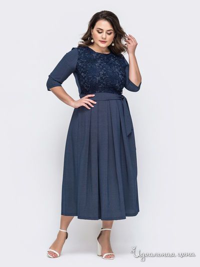 Платье Dressa, цвет темно-синий