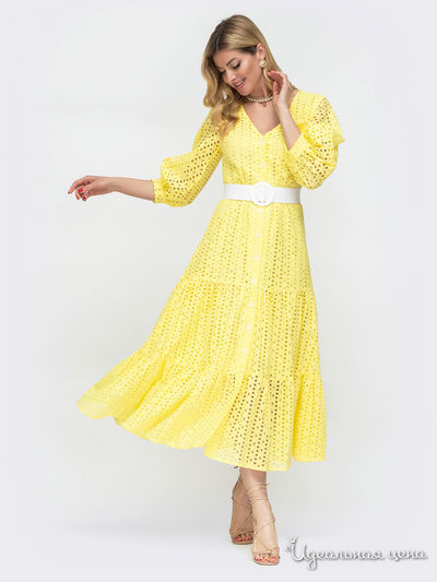 Платье Dressa, цвет желтый